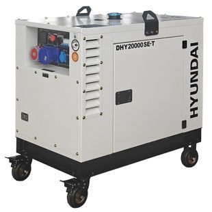 Генератор дизельный Hyundai DHY 20000SE-T 732193 фото