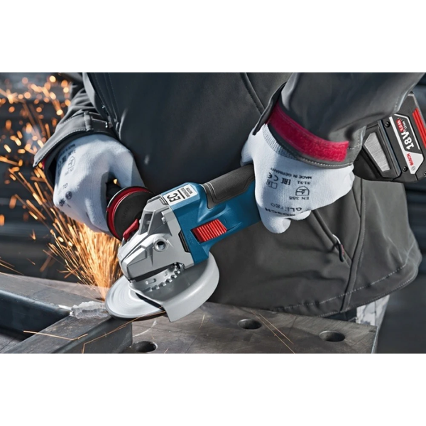 Аккумуляторная угловая шлифмашина Bosch Professional GWX 18V-10 без акб и з/у (06017B0100) 726341 фото
