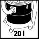 Пилосос для золи Einhell TC-AV 1720 DW (2351666) 726069 фото 9