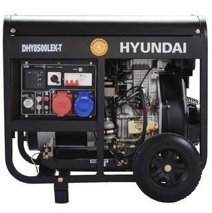 Генератор дизельный Hyundai DHY 8500LEK-T 732197 фото