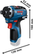 Аккумуляторный шуруповерт Bosch Professional GSR 12V-35 HX в L-Boxx 102 без акб и з/у (06019J9102) 726359 фото 3