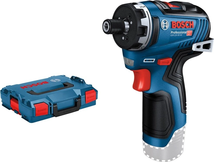 Аккумуляторный шуруповерт Bosch Professional GSR 12V-35 HX в L-Boxx 102 без акб и з/у (06019J9102) 726359 фото