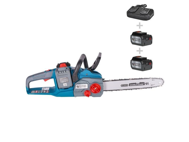 Пила ланцюгова акумуляторна Konner&Sohnen KS CS40V-16 set 731019 фото