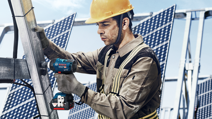 Гайковерт ударный аккумуляторный Bosch Professional GDS 18V-400 с 2 АКБ GBA 18V 5 Ah, З/У (06019K0020) 726393 фото