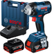 Гайковерт ударный аккумуляторный Bosch Professional GDS 18V-400 с 2 АКБ GBA 18V 5 Ah, З/У (06019K0020) 726393 фото 1