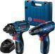 Набір інструментів Bosch Professional дриль-шурупокрут GSR 120-LI + ударний гайковерт GDR 120-LI у в 726488 фото 1
