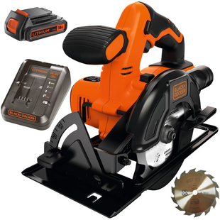 Акумуляторна циркулярна пила BLACK+DECKER BDCCS18 728532 фото
