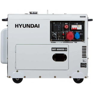 Генератор дизельный Hyundai DHY 6000SE-3 725603 фото