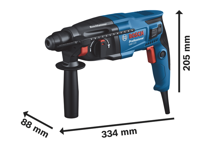 Перфоратор Bosch Professional GBH 220 (06112A6020) 726216 фото