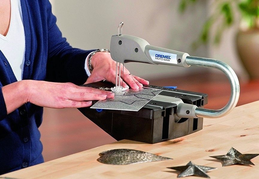 Стационарный лобзик DREMEL Moto-Saw (MS20-1/5) в чемодане (F013MS20JC) 726518 фото