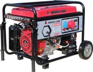 Генератор бензиновый AGT MLG9300Е/2 (220/380В) 728958 фото