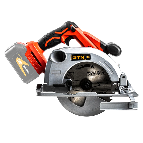 Пила циркулярна акумуляторна GTM CS18/165BL_KIT (3608) 732410 фото