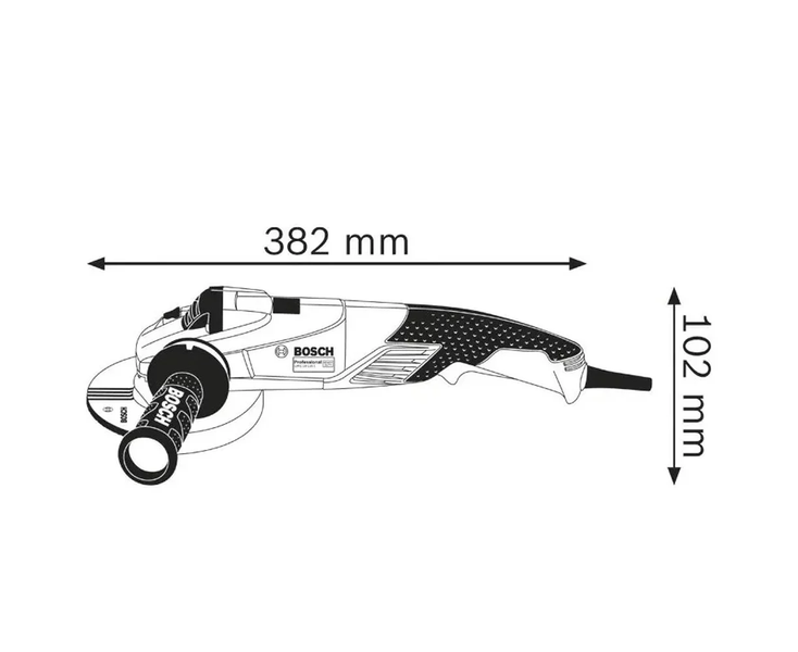 Угловая шлифмашина Bosch Professional GWS 18-125 SL (06017A3200) 726421 фото