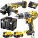 Набір з 2-ух інструментів DeWALT DCK2080P2T 727096 фото 1