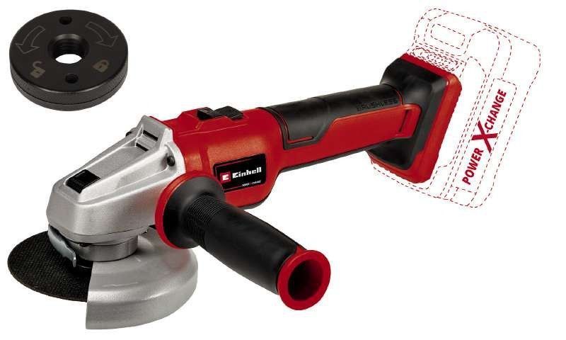 Угловая шлифмашина аккумуляторная Einhell AXXIO 18/125 Q (без аккум.) (4431151) 725991 фото