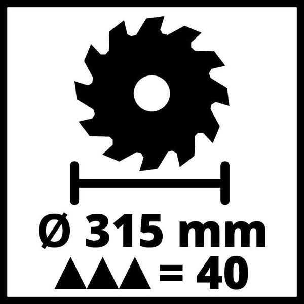 Настільна циркулярна пила Einhell TC-TS 254 U (4340556) 726027 фото