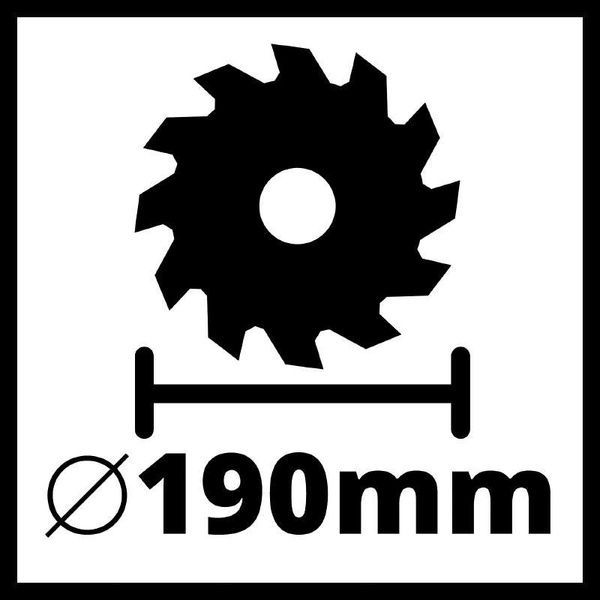 Пила циркулярна акумуляторна Einhell TE-CS 18/190 Li BL - Solo (без АКБ та ЗП) (4331210) 727539 фото