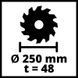 Торцовочная пила Einhell TC-SM 2534/1 Dual (4300395) 726122 фото 7
