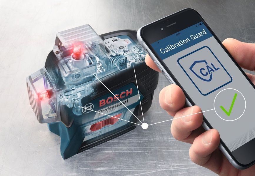 Лазерний нівелір Bosch Professional GLL 3-80 C в L-Boxx 136 з BM 1 + 1 акб GBA 12V 2.0 Ah та З/П (0601063R02) 726452 фото