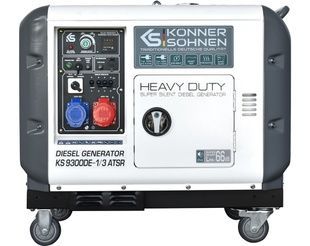 Генератор дизельный K&ouml;nner&S&ouml;hnen KS 9300DE-1/3 ATSR 725659 фото