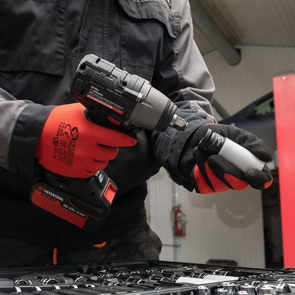 Гайковерт акумуляторний безщітковий Intertool WT-9364 (без АКБ та ЗП) 728341 фото