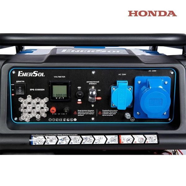 Бензиновый генератор ENERSOL EPG-5500SEH 728715 фото
