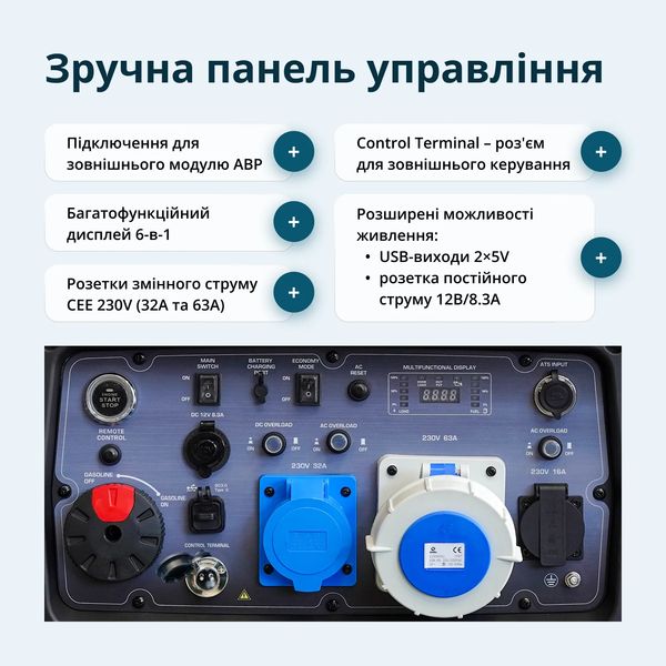 Генератор інверторний K&ouml;nner&S&ouml;hnen KS 9500iE S ATSR 732225 фото