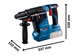 Аккумуляторный перфоратор Bosch Professional GBH 187-LI, 1акб GBA 18V 5.0Ah, з/у GAL 18V (0611923022) 726268 фото 6