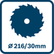 Торцовочная пила Bosch Professional GCM 216 (0601B33000) 726218 фото 4