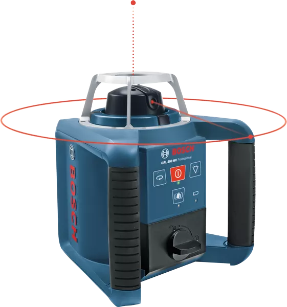 Ротационный нивелир Bosch Professional GRL 300 HV в чемодане + LR1 + RC1 + WM 4 З/П (601061501) 726511 фото