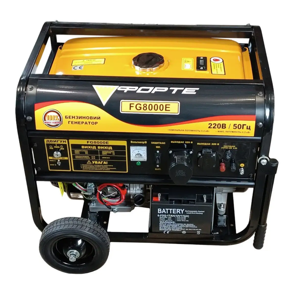 Генератор бензиновый FORTE FG8000E (44892) 728591 фото