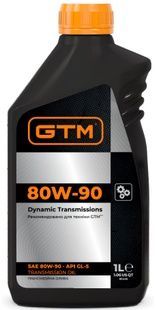 Олива для трансмісії GTM 80W-90 GL-5 1л (83405) 732034 фото