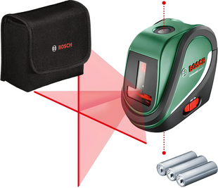 Лазерний нівелір Bosch UniversalLevel 2 з чохлом і батарейками (0603663800) 726456 фото