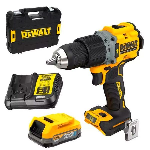 Акумуляторний дриль-шурупокрут DeWALT DCD805E1T 726929 фото