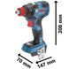 Гайкокрут акумуляторний Bosch Professional GDX 18V-200 C з 1 АКБ ProCore 18V 4.0 Ah З/П GAL 18V-40 (0615990M46) 726397 фото 4