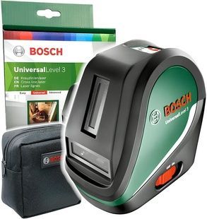 Лінійний лазерний нівелір Bosch UniversalLevel 3 з чохлом (0603663900) 726467 фото