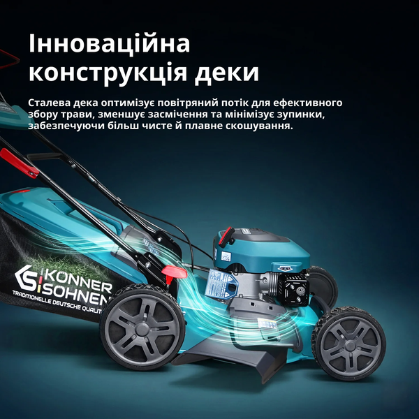 Газонокосилка бензиновая Konner&Sohnen KS 46LMG-SP 732709 фото