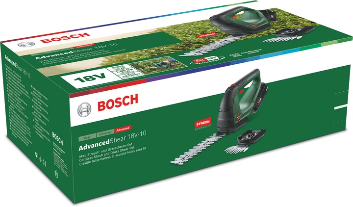 Аккумуляторные ножницы Bosch AdvancedShear 18V-10 1 АКБ и ЗУ (0600857000) 732551 фото
