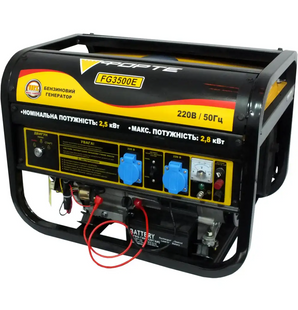 Генератор бензиновый FORTE FG3500Е (44888) 728587 фото