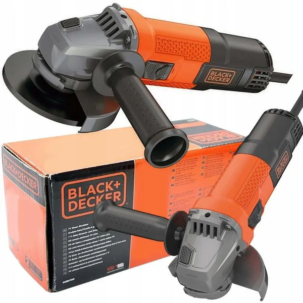 Кутова шліфмашина BLACK+DECKER BEG120 728475 фото
