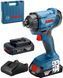Гайкокрут акумуляторний Bosch Professional GDR 180-LI в чемодані з 2 АКБ GBA 18V 2.0Ah та З/П GAL 18 (06019G5123) 726395 фото 1