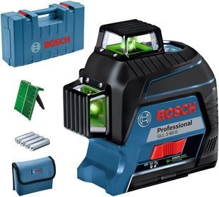 Лазерний нівелір Bosch Professional GLL 3-80 G в кейсі (0601063Y00) 726453 фото
