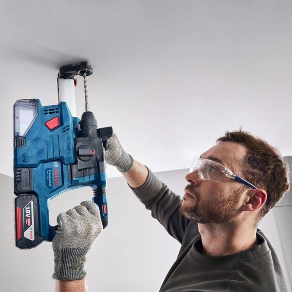 Аккумуляторный перфоратор Bosch Professional GBH 185-LI, 2 акб GBA 18V 4.0Ah, з/у (0611924021) 726264 фото