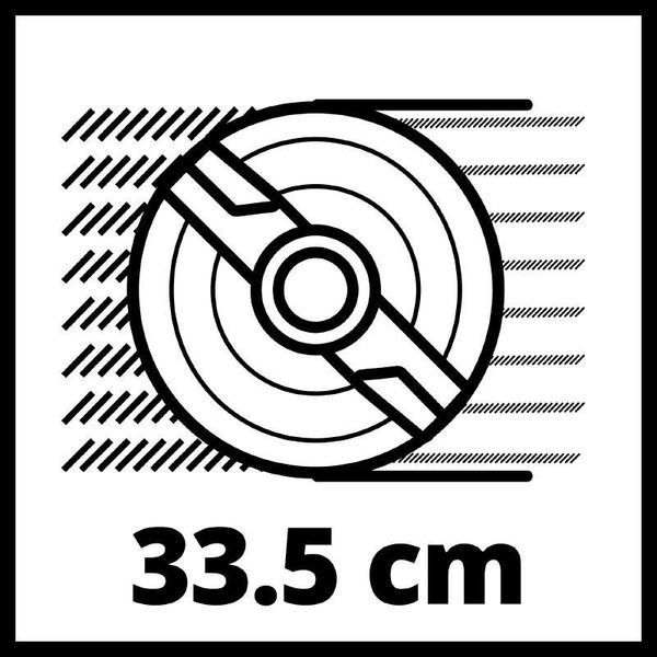 Газонокосарка акумуляторна Einhell GE-CM 36/34-1 Li - Solo (без АКБ та ЗП) (3413226) 727496 фото