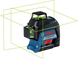 Лазерный нивелир Bosch Professional GLL 3-80 G в кейсе (0601063Y00) 726453 фото 3