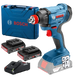 Гайкокрут ударний акумуляторний Bosch Professional GDX 180-LI з 2 АКБ GBA 18V 2.0Ah З/П GAL 18V-40 (06019G5223) 726400 фото 1