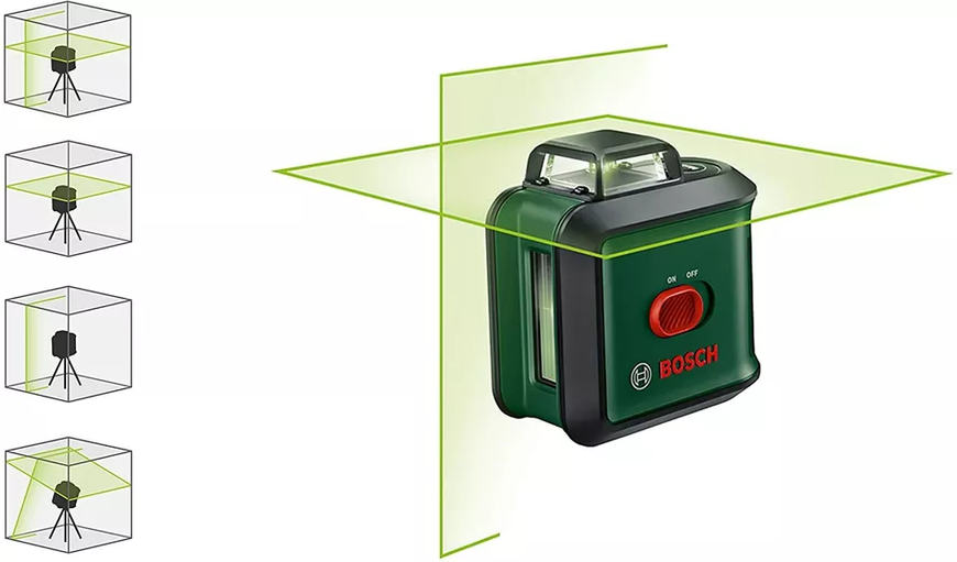 Лазерный нивелир Bosch UniversalLevel 360 с чехлом и батарейками (0603663E00) 726460 фото