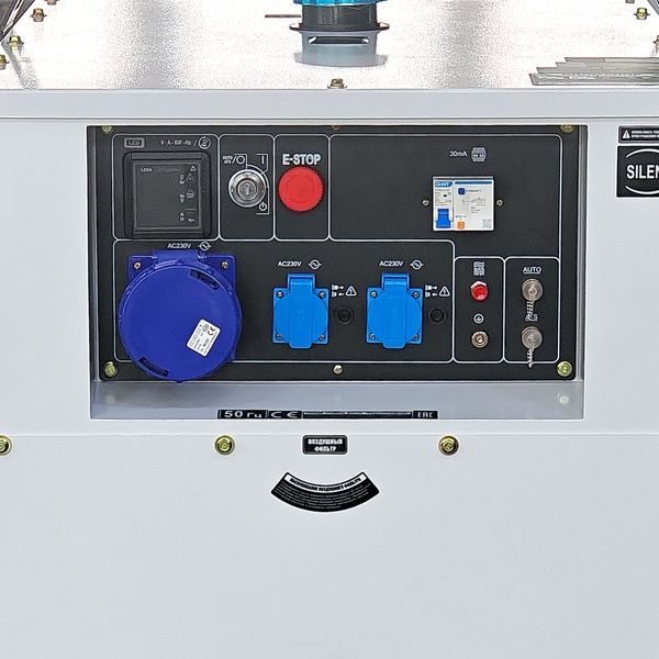 Генератор дизельний Hyundai DHY 16000SE 732790 фото