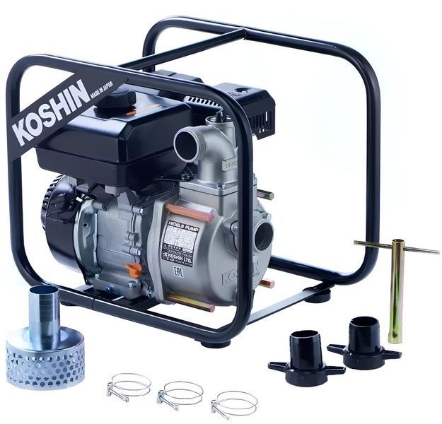 Мотопомпа для напівбрудної води Koshin STV-50X-BAE (0129331) 729177 фото