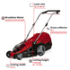 Газонокосарка акумуляторна Einhell GE-CM 36/43 Li M - Solo (без АКБ та ЗП) (3413246) 727497 фото 13